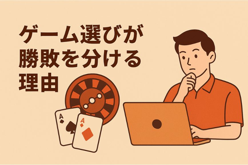 ゲーム選びが勝敗を分ける理由